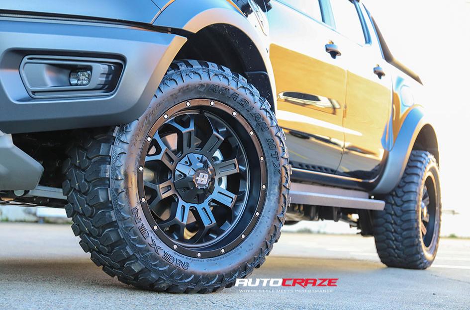FORD RANGER RAPTOR EXODUS MATTE BLACK